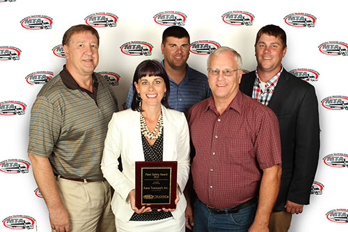 Pictured Left to Right – Back: Dan Savaloja, MTA Chairman; Pat Kane; Pete Kane Front:  Angela Kane Haas, John Shaleen